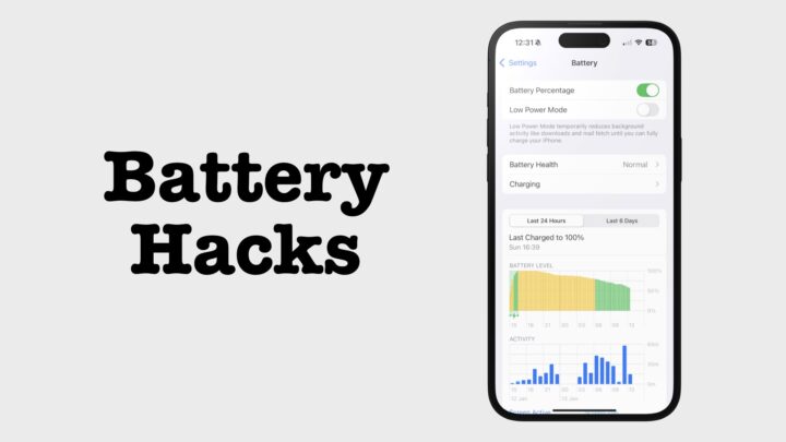 iPhone showing the charging schedules of the iPhone 16 Pro